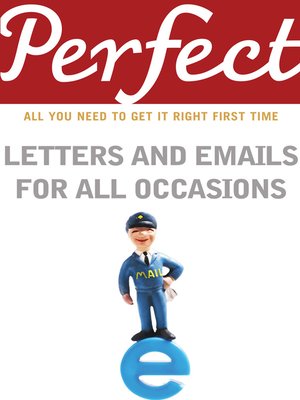 cover image of Perfect Letters and Emails for All Occasions